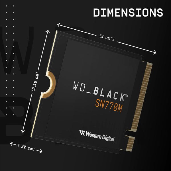 WD_BLACK SN770M 1TB M.2 2230 NVMe SSD