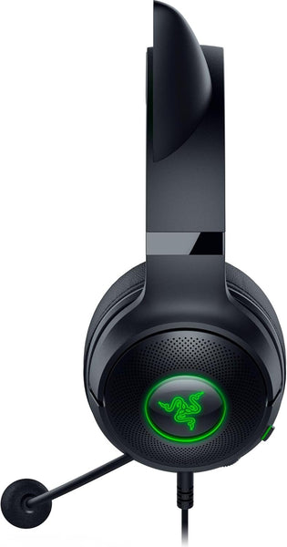 Razer Kraken Kitty V2  - Wired RGB Headset with Kitty Ears - Black