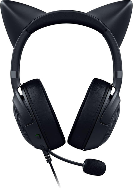 Razer Kraken Kitty V2  - Wired RGB Headset with Kitty Ears - Black