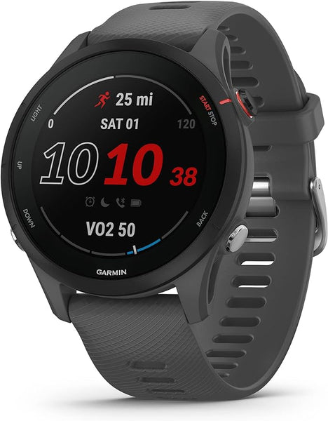 Garmin Forerunner 255 Easy to Use Lightweight GPS Running Smartwatch & HRM-Pro Plus - Premium Chest Strap for Recording Heart Rate