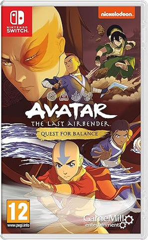 Avatar The Last Airbender Quest for Balance - Nintendo Switch