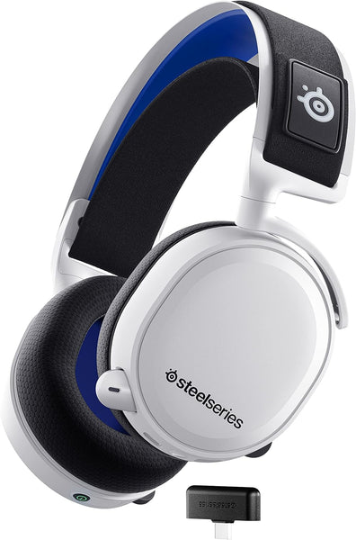 SteelSeries Arctis 7P+ Wireless PS5 Gaming Headset - White