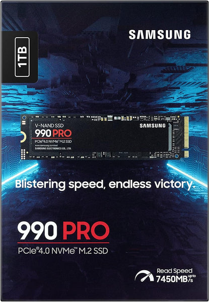 Samsung 990 PRO 1TB PCIe 4.0 NVMe Internal SSD