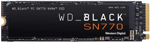 WD_BLACK SN770 Gaming SSD 1TB (M.2 2280, PCIe Gen4, NVMe, up to 5000 MB/s)