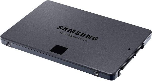 Samsung SSD 870 QVO 1TB (MZ-77Q1T0), SATA 2.5 Inch, Internal Solid State Drive) - Grey