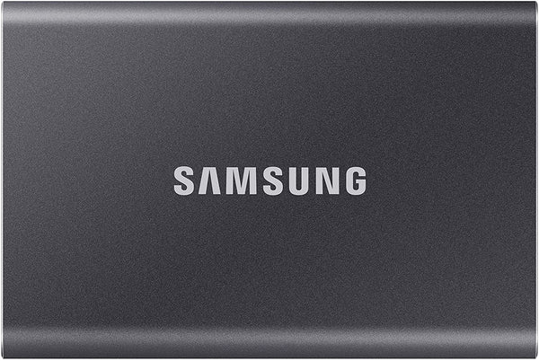 Samsung T7 Portable SSD 1TB (MU-PC1T0T/WW, USB 3.2 Gen.2) - Titanium Grey